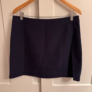 Commence Short Layered Navy Skirt
